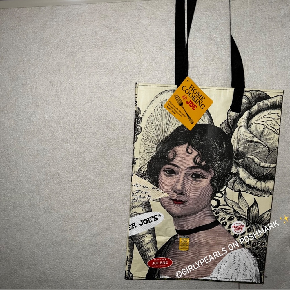 Trader Joe’s Reusable Bag NEW ft. Crew Member’s Jolene, Joni, Joel, & Jose